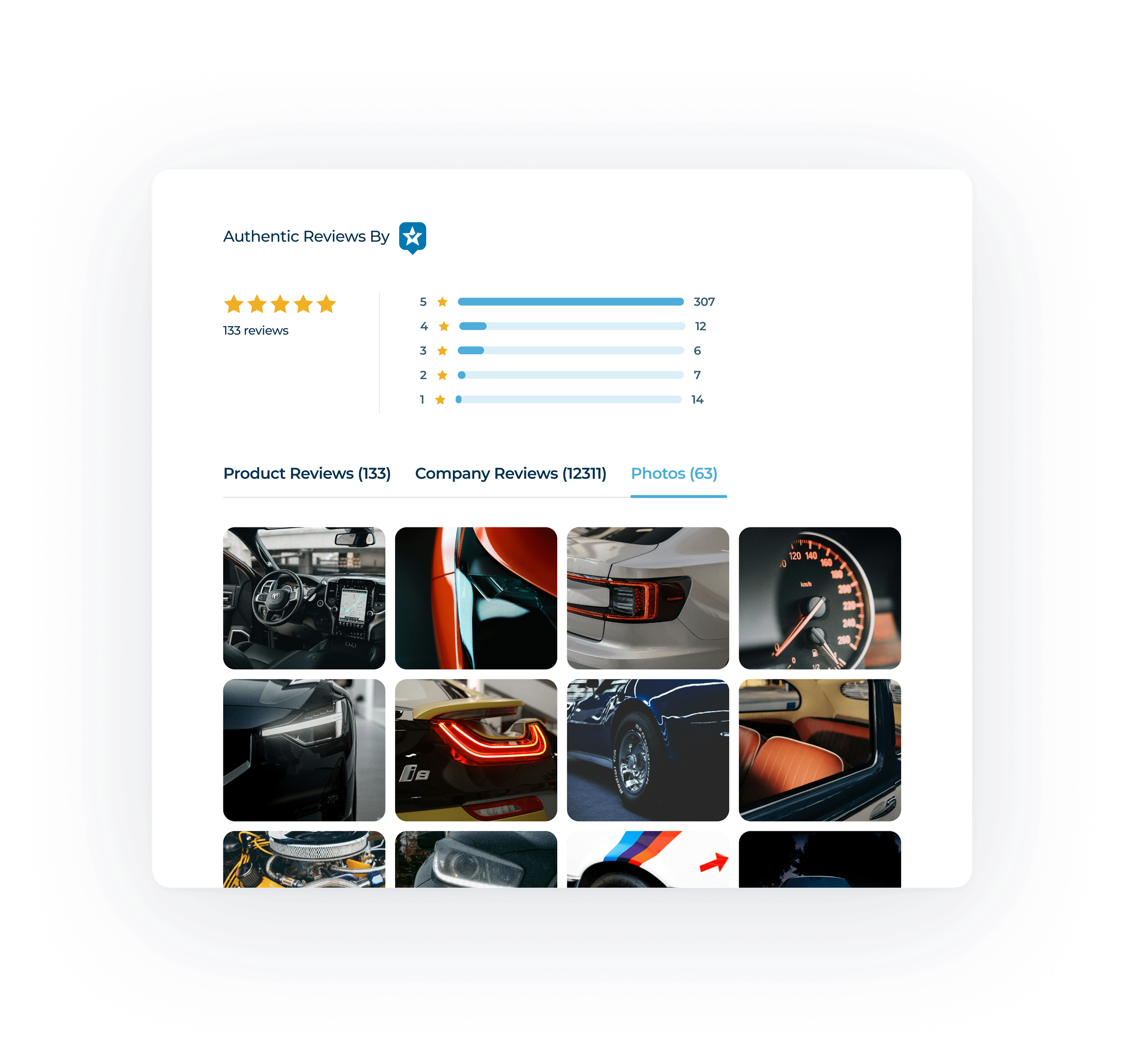 auto accessory product review widget product review module