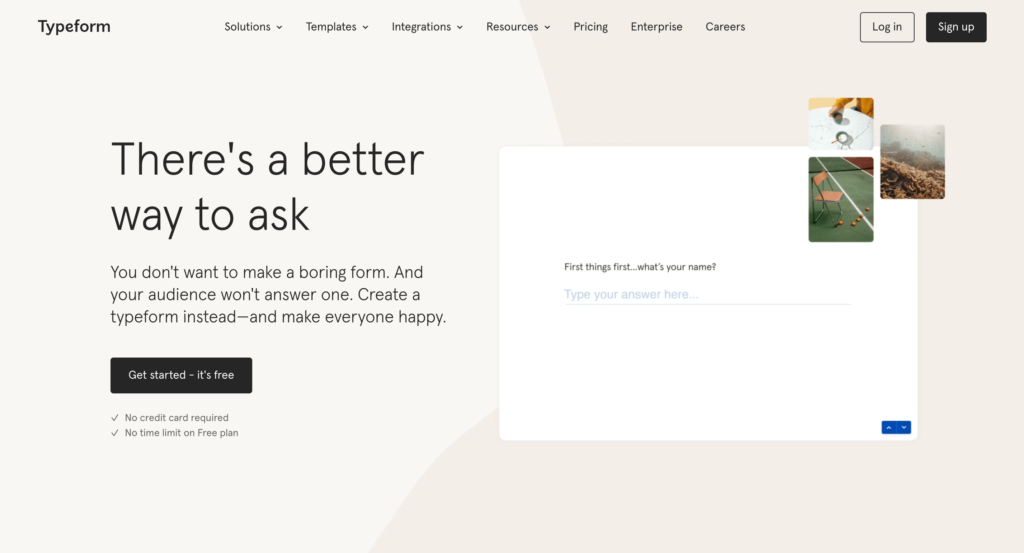 typeform quiz creator