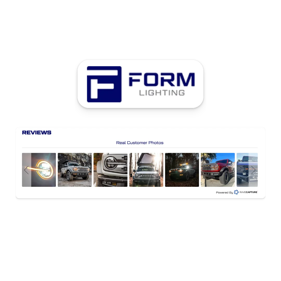 Form Lighting UGC Reviews on Magento Form Lighting UGC Reviews on Magento